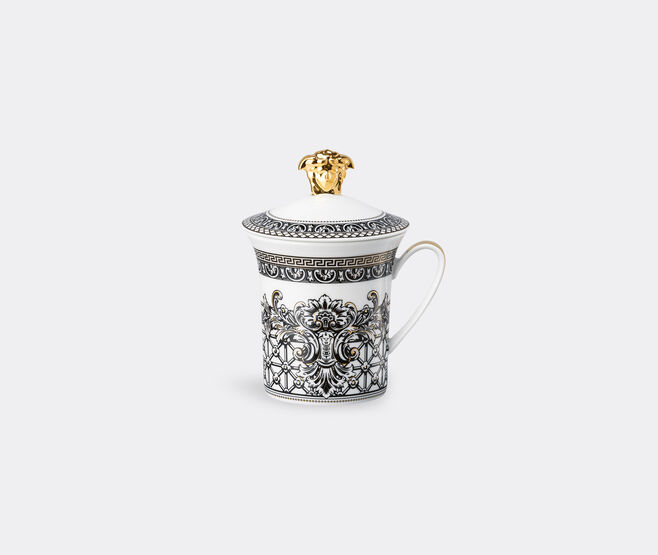Rosenthal 'Marqueterie' mug with lid MULTICOLOUR ROSE23MUG626MUL