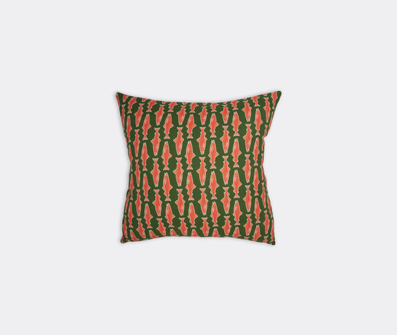 La DoubleJ 'Como Fish' cushion, green undefined ${masterID} 2