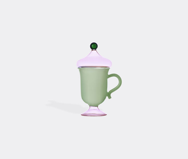 Ichendorf Milano 'Sogni D&rsquo;Oriente' mug, lilac and green MULTICOLOUR ICMI25SOG167MUL