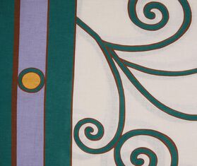 La DoubleJ 'Cortile Lilac' tablecloth, large MULTICOLOUR LADJ23LAR741PUR