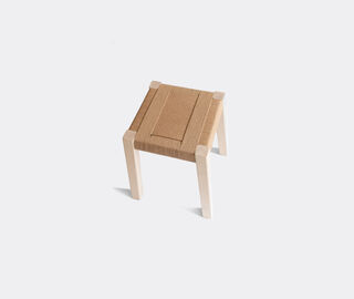 Origin Made 'Low Stool' LIGHT BROWN ORMA22LOW532BEI