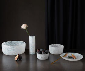 Stories of Italy 'Opale' tumbler, set of two WHITE STLY20OPA462WHI