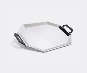Alessi &#39;Ottagonale&#39; tray SILVER ALES15TRA246SIL
