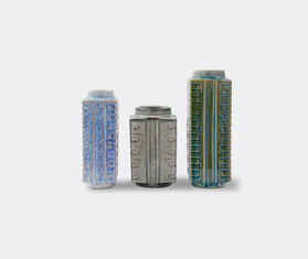 POLSPOTTEN 'Small City' vase, set of three, multicolor MULTICOLOUR POLS25VAS693MUL