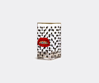 Seletti 'Shit Pois' vase, large TRANSPARENT SELE22GLA503MUL