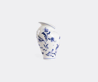 Seletti 'Classic On Acid, Floral Delft' vase, white and blue MULTICOLOUR SELE25POR721MUL