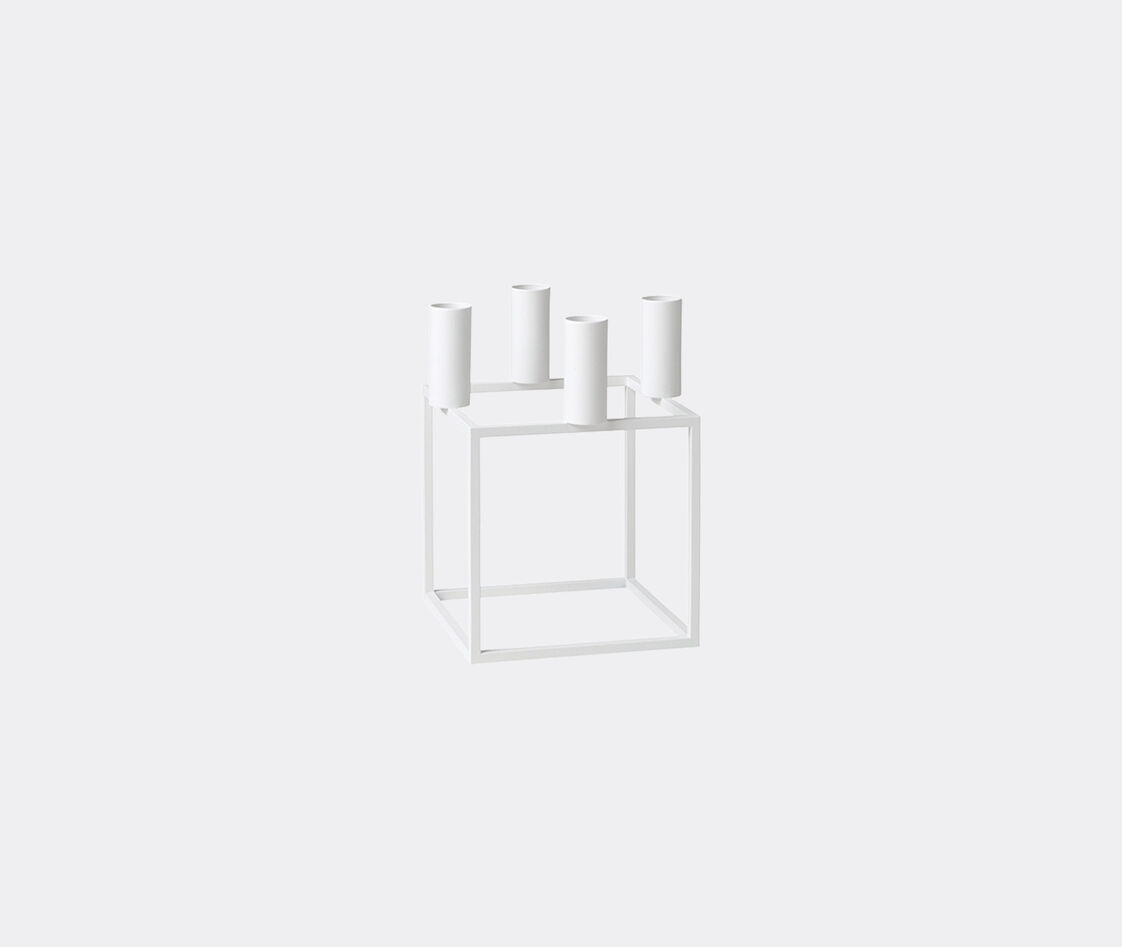 By Lassen 'kubus 4' Candleholder In White