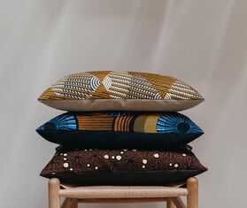 Mumutane 'Iki Record' cushion MULTICOLOUR MUMU23IKI140MUL