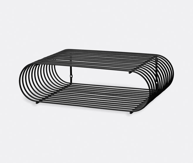 AYTM 'Curva' shelf, black BLACK AYTM26CUR392BLK