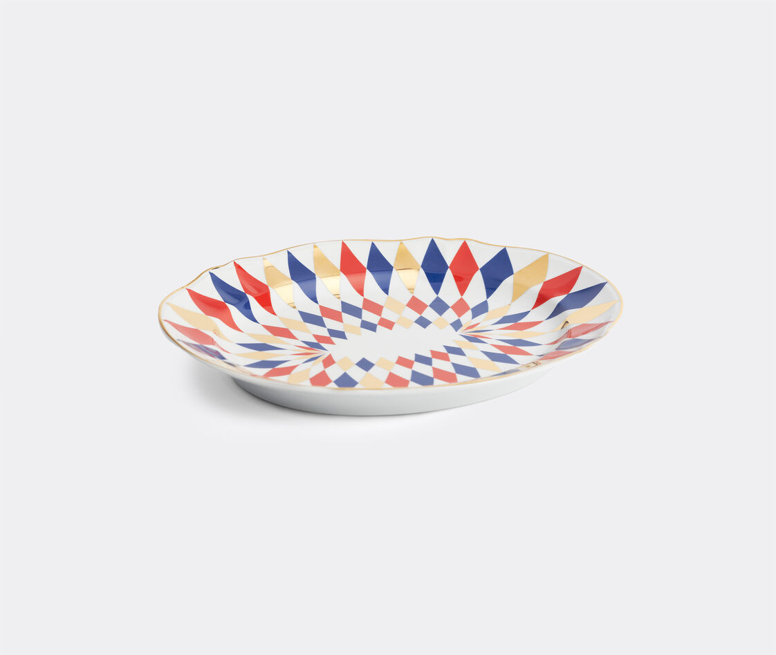 Bitossi Home Oval Platter In Multicolor