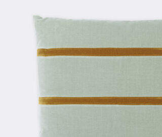 Christina Lundsteen 'Gemma' cushion, mint and caramel MULTICOLOUR CHLU25GEM061MUL