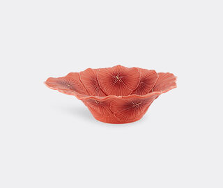 Bordallo Pinheiro 'Maria Flor' salad bowl, orange MULTICOLOR BOPI26MAR056MUL