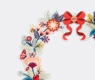 VESTA 'Noelia' wreath, multicolor MULTICOLOR VEST26NOE127MUL