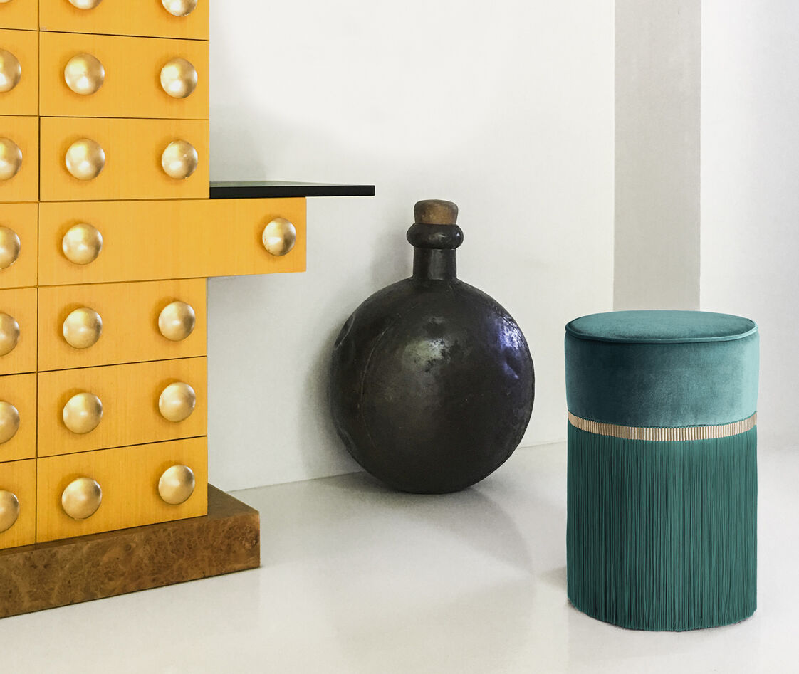 Lorenza Bozzoli Couture Green Uni In Green