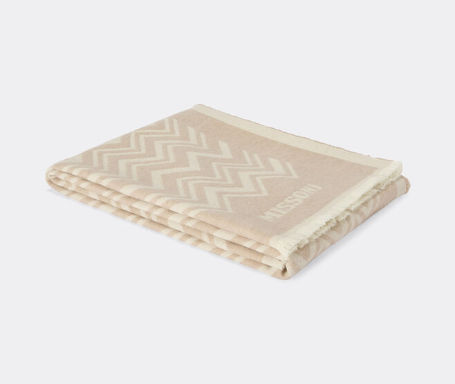 Missoni 'Cortina' throw, beige BEIGE MIHO26COR527BEI
