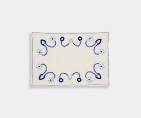 House of Capricorn 'Viana' placemat and napkin set, blue BLUE HOCA26VIA373BLU
