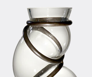 Vanessa Mitrani 'Chain Ring' vase, transparent TRANSPARENT VAMI26CHA267TRA