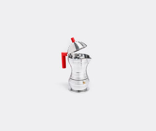 Alessi 'Pulcina' espresso maker, medium GREY ALES15PUL073SIL