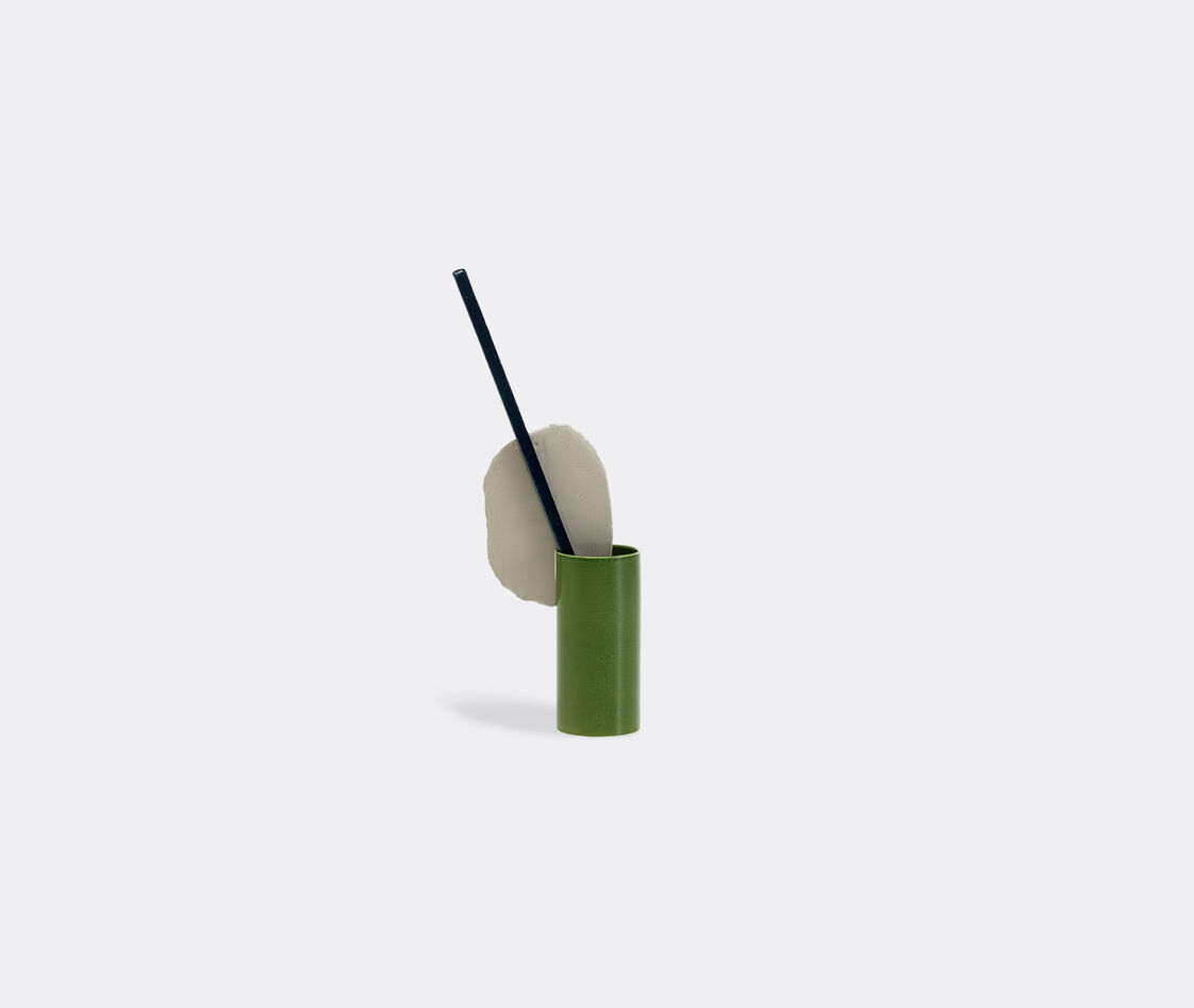 Vitra 'barre' Vase Découpage In Green In Green, Blue, Grey
