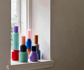 Hay 'Pillar Candle' BLUE HAY120PIL136BLU