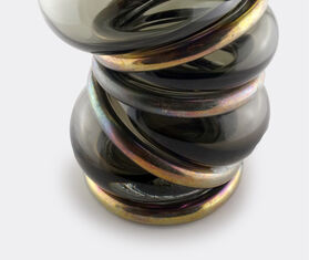 Vanessa Mitrani 'Chain Ring' vase, smoke GREY VAMI22CHA313GRY