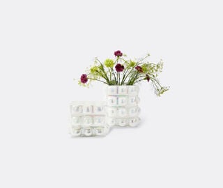POLSPOTTEN 'Bubble' vase, large, white WHITE POLS26VAS993WHI
