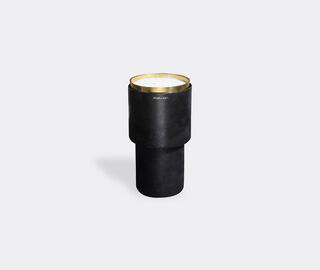Mad et Len 'Candle holder', wide BLACK MALE23CAN153BLK
