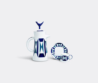 Sargadelos 'Pax&aacute;rica Monf&eacute;rico' coffee saucer MULTICOLOUR SARG15COF231BLU