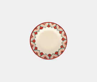Les-Ottomans 'Peacock' dinner plate, multicolor MULTICOLOUR OTTO21PEA788MUL