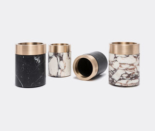 Michael Verheyden 'Coppa' container, small MULTICOLOUR MIVE17COP042BLK