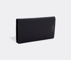 Smythson 'Panama' slim coal wallet, black BLACK SMYT22PAN499BLK