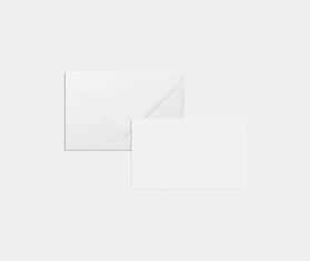 Pineider 'Vaticano' card set, set of 10 WHITE PINE20CAR641WHI