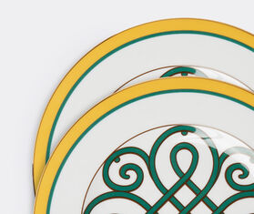 La DoubleJ 'Cortile' dinner plate, set of two MULTICOLOUR LADJ23DIN055MUL