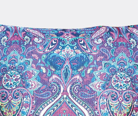 Les-Ottomans Silk cushion, paisley MULTICOLOUR OTTO20SIL337MUL