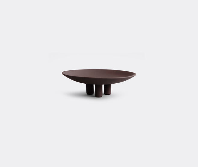 101 Copenhagen 'Duck' plate, mini, chocolate brown BROWN COPH26DUC845BRW