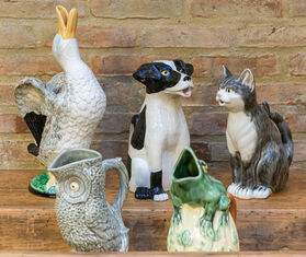 Bordallo Pinheiro 'Jarros' pitcher, cat MULTICOLOUR BOPI22JAR507MUL