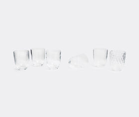 NasonMoretti &#39;Idra&#39; water glass, set of six TRANSPARENT NAMO16WAT200TRA