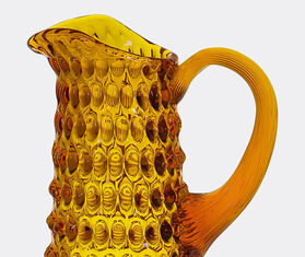 KLIMCHI &#39;Hobnail Jug&#39; tall, amber AMBER KLIM22HOB891AMB