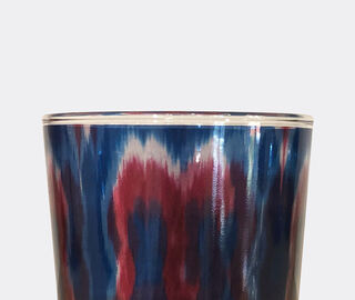 Les-Ottomans 'Ikat' glass set of four MULTICOLOUR OTTO20IKA573MUL