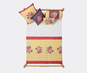 Lisa Corti &#39;Arabesque Corolla&#39; rectangular cushion, red and yellow MULTICOLOUR LICO23CUS803MUL