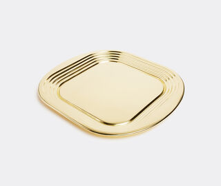 Tom Dixon 'Form' square tray GOLD TODI15FOR421GOL