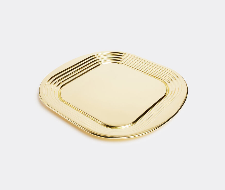 Tom Dixon 'Form' square tray Gold TODI15FOR421GOL