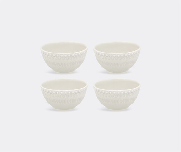 Bordallo Pinheiro ‘Fantasia’ bowl, set of four, ivory undefined ${masterID}