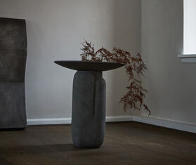 101 Copenhagen &#39;Bourgeon&#39; vase, dark grey GREY COPH21BOU051GRY