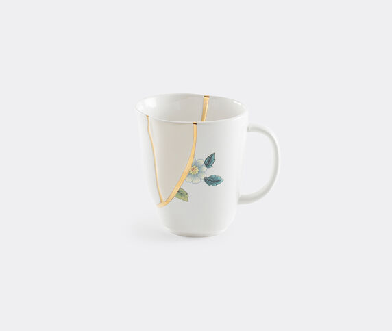 Seletti 'Kintsugi' mug , no 1 WHITE/MULTICOLOR SELE21KIN513WHI