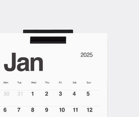 Kal Calendar 2025 MULTICOLOUR KAPO24CAL024WHI