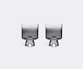 Tom Dixon 'Tank' low ball glasses, set of two, black BLACK TODI19TAN210BLK