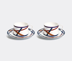 Missoni 'Nastri' luxury teacup and saucer box, set of two MULTICOLOUR MIHO23NAS958MUL