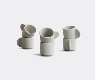101 Copenhagen 'Native' espresso cup, set of six, birch MULTICOLOUR COPH24NAT987BEI