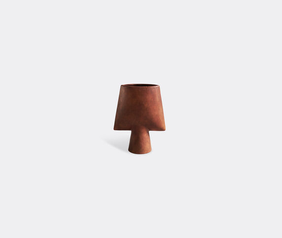 101 Copenhagen 'Sphere' mini vase, square, terracotta  COPH21SPH453BRW